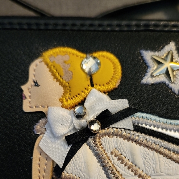 Black Fairy Tale Crossbody Bag - Picture 2 of 5